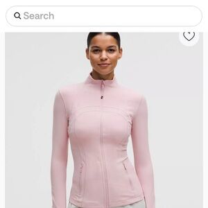 Lululemon Define Nulu Cropped Jacket~Color is Blissful Pink💖